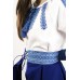 Embroidered costume for girl "Ukrainian Girl" blue